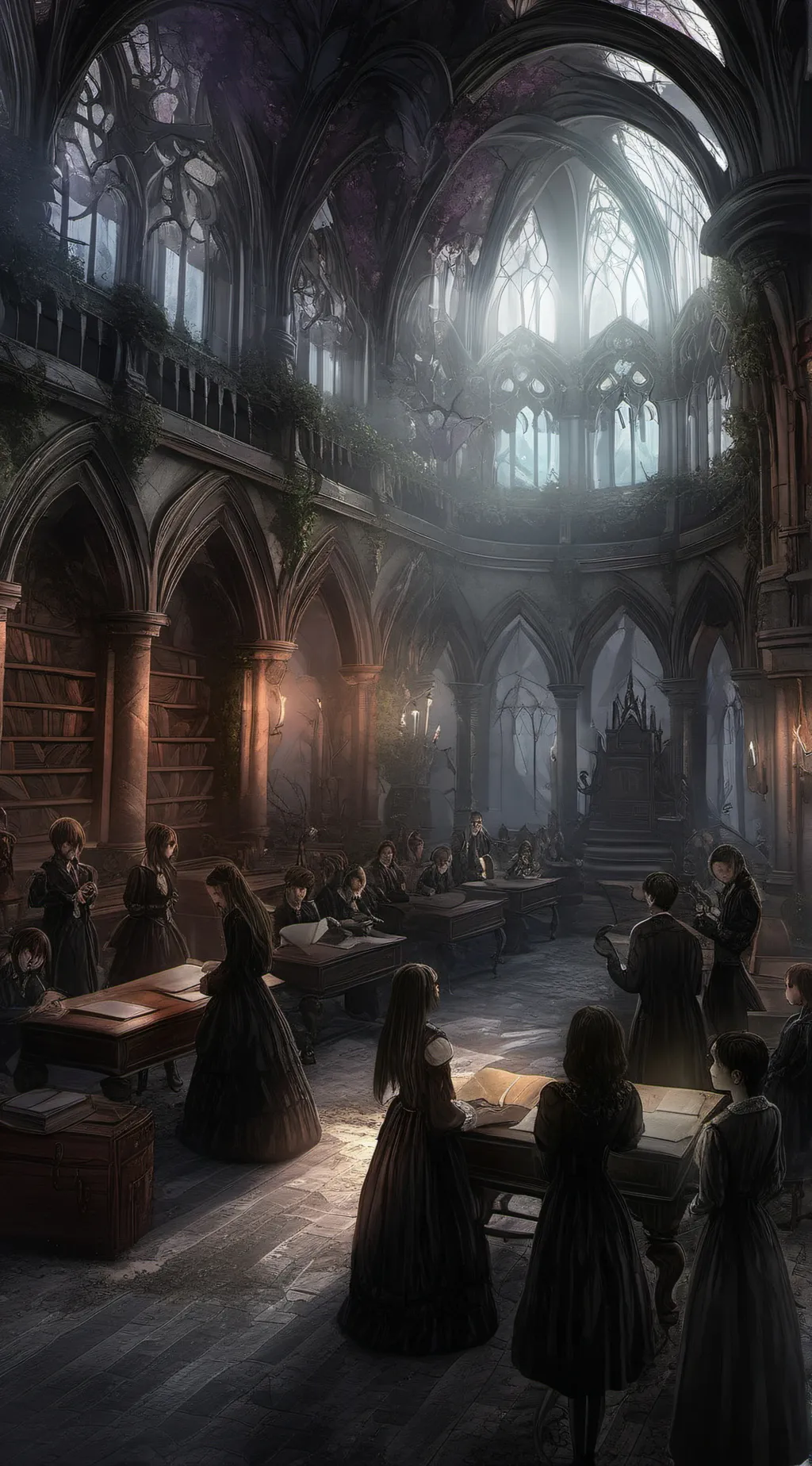 ai character: Monster School background