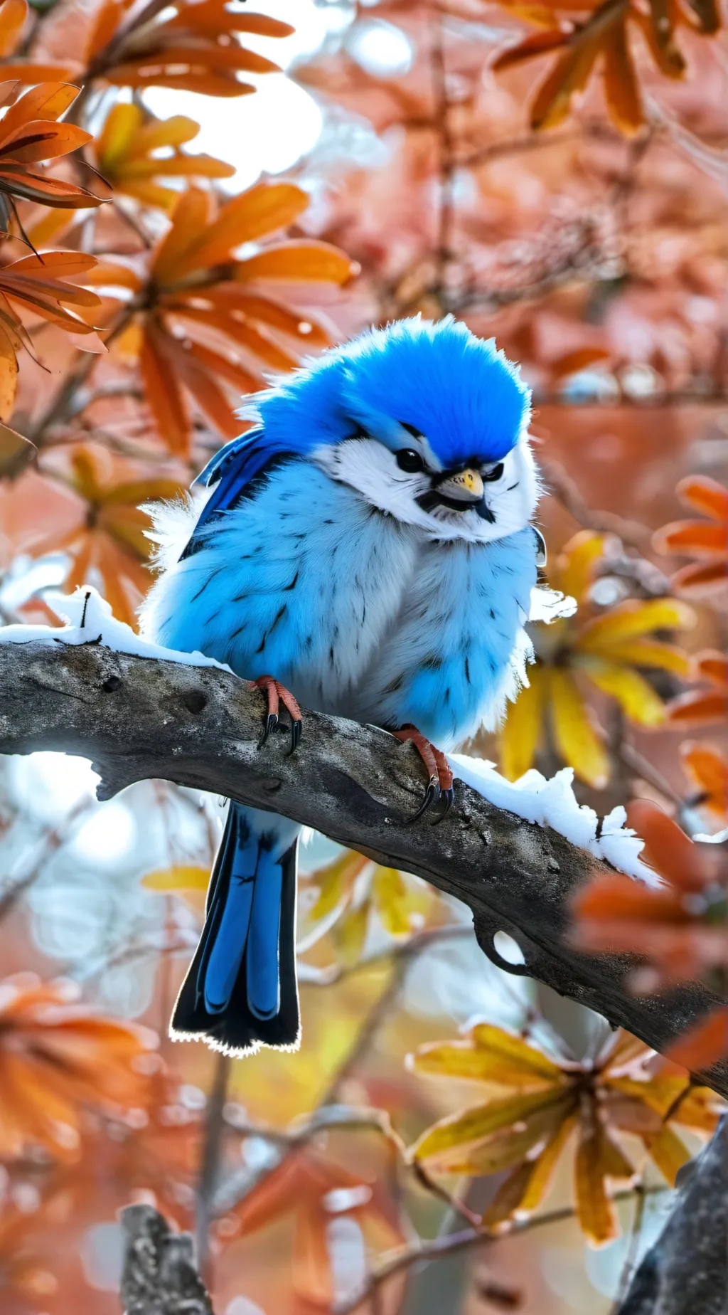 ai character: smiling critters background