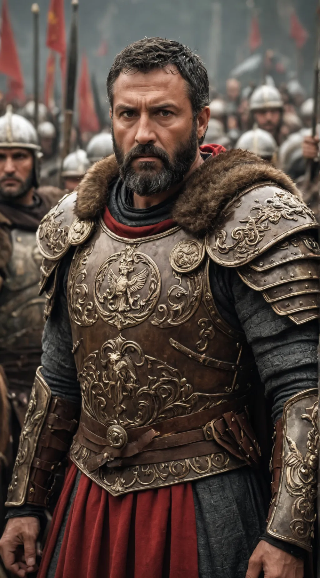 ai character: General Marcsvious background