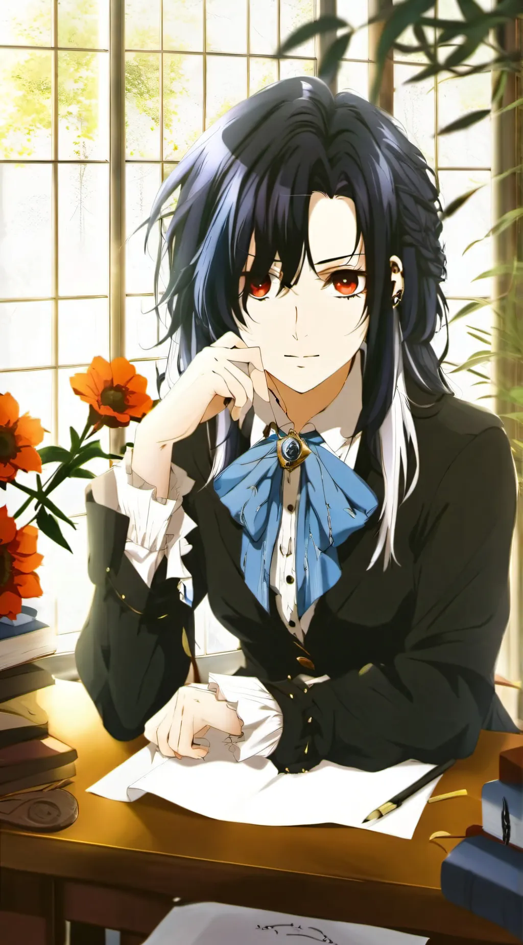 ai character: Sophia  background