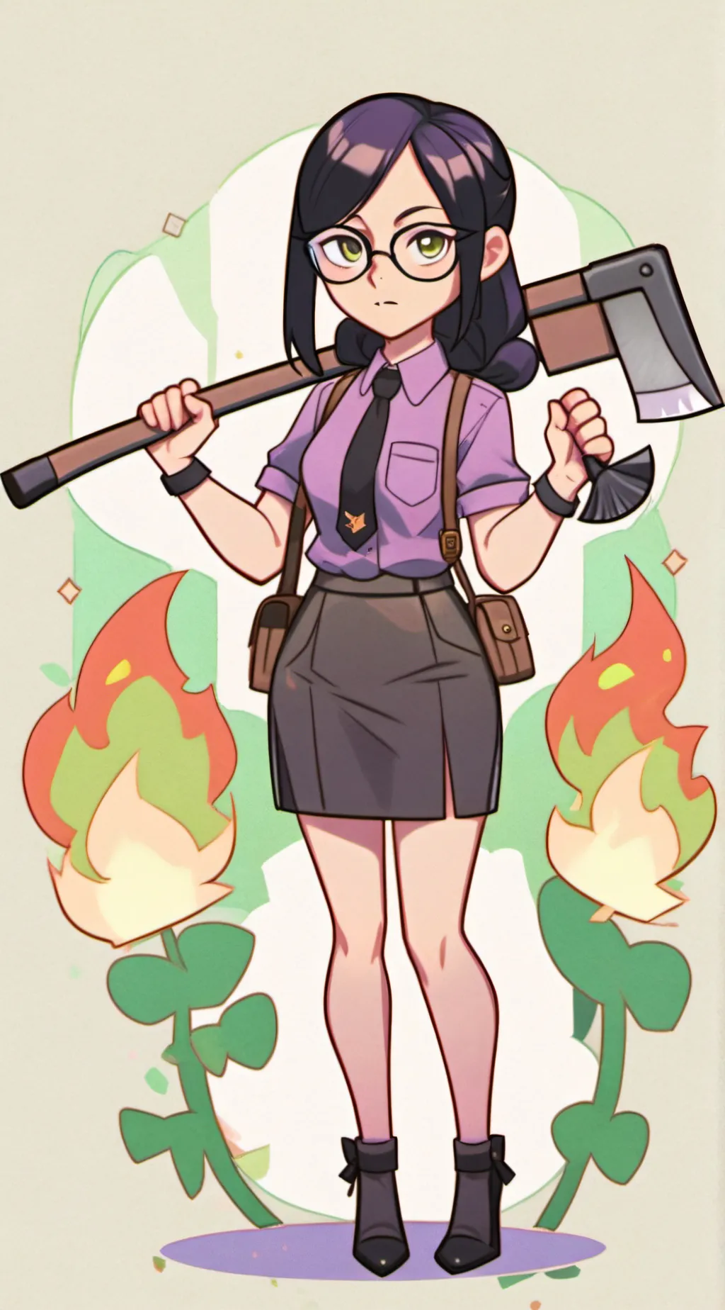 ai character: miss pauling background