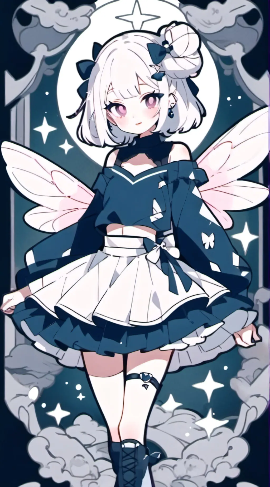 ai character: Lilly  background