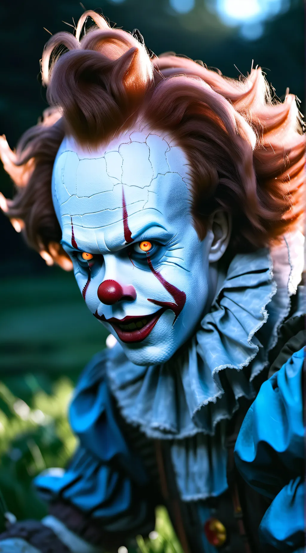 ai character: pennywise + background