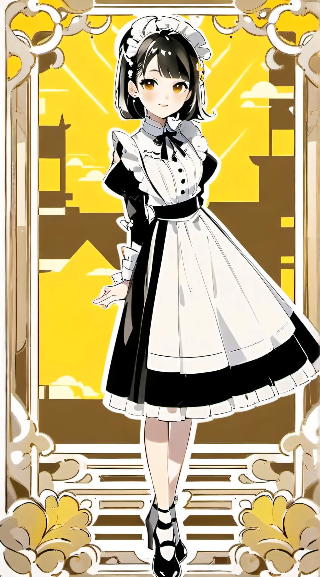ai character: Telie  background