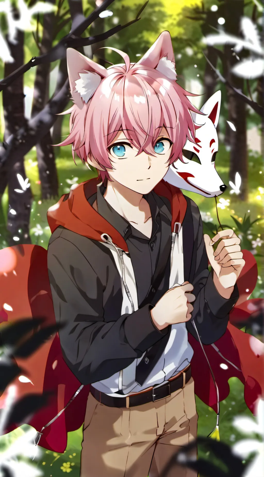 ai character: Demon slayer background