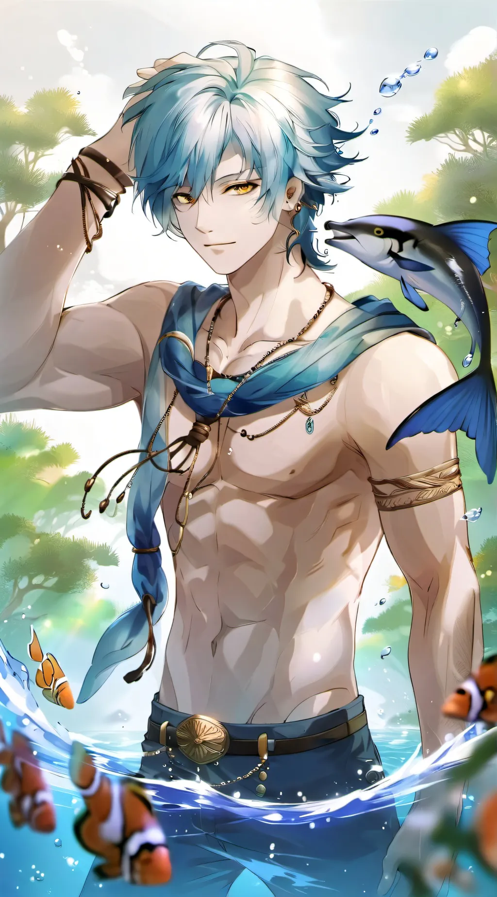 ai character: Zephyr background