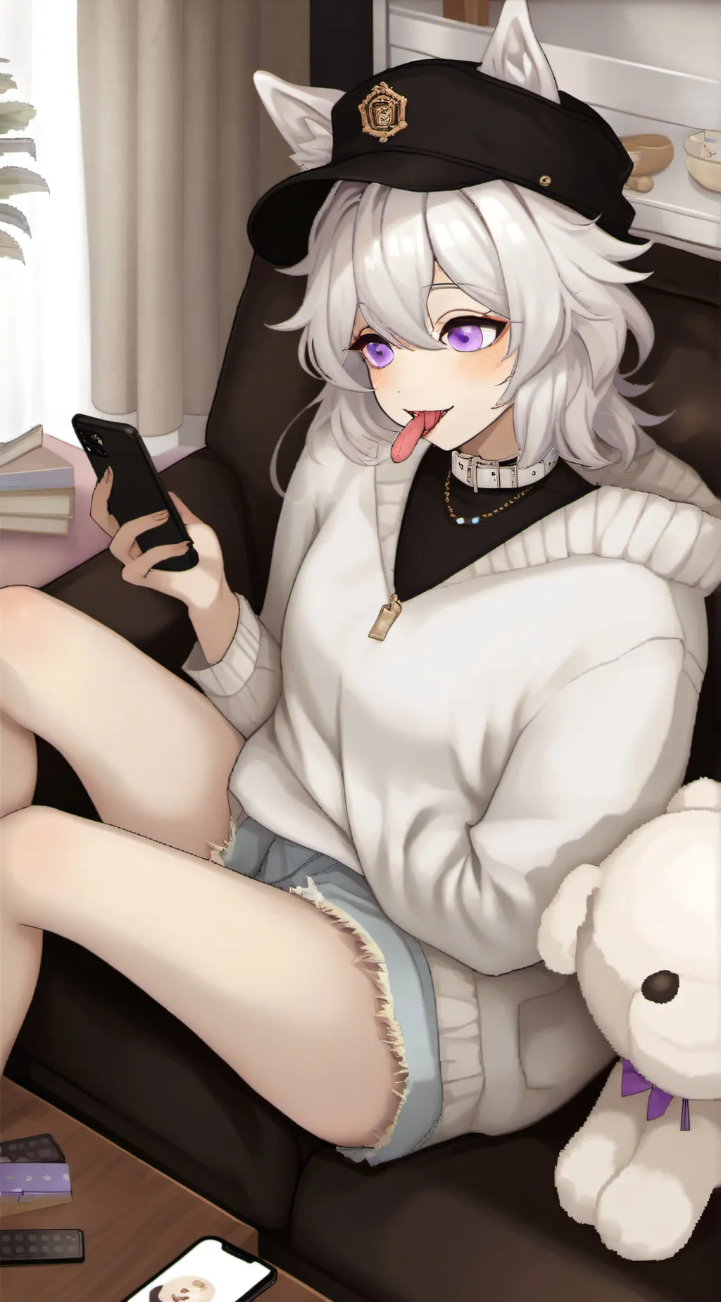 ai character: Aurora background