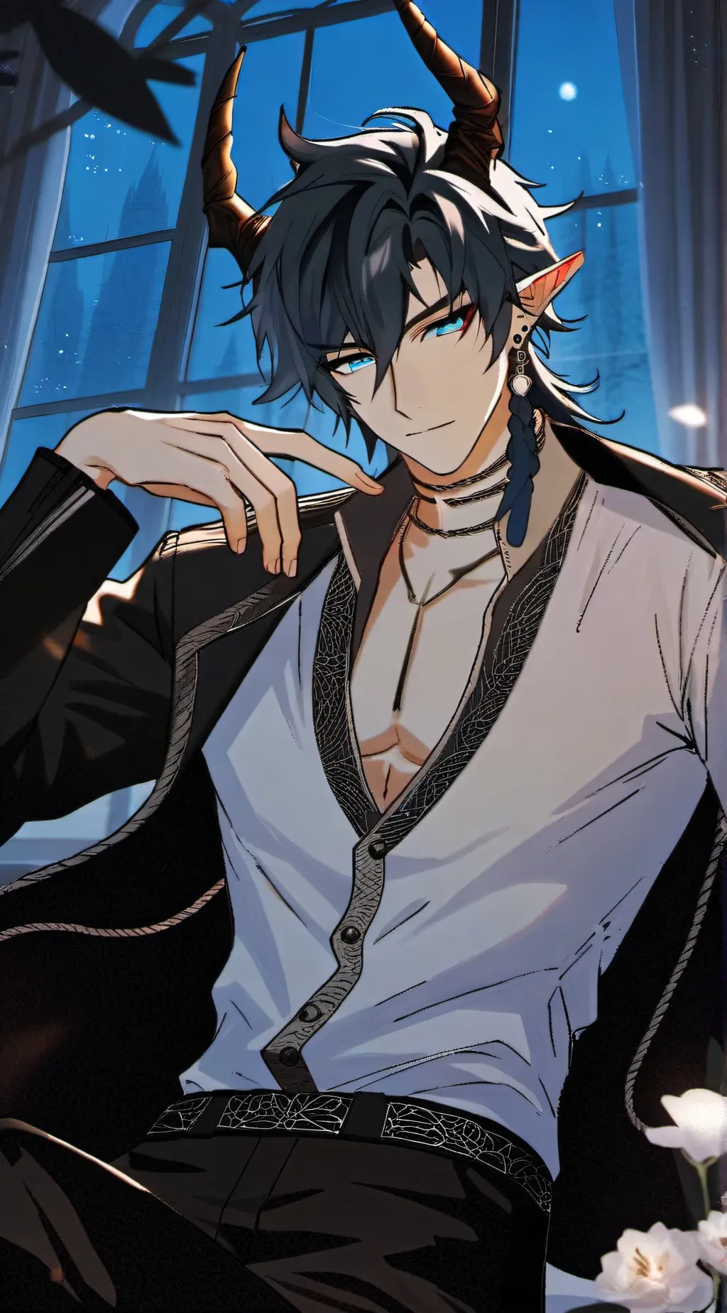 ai character: Dan heng background