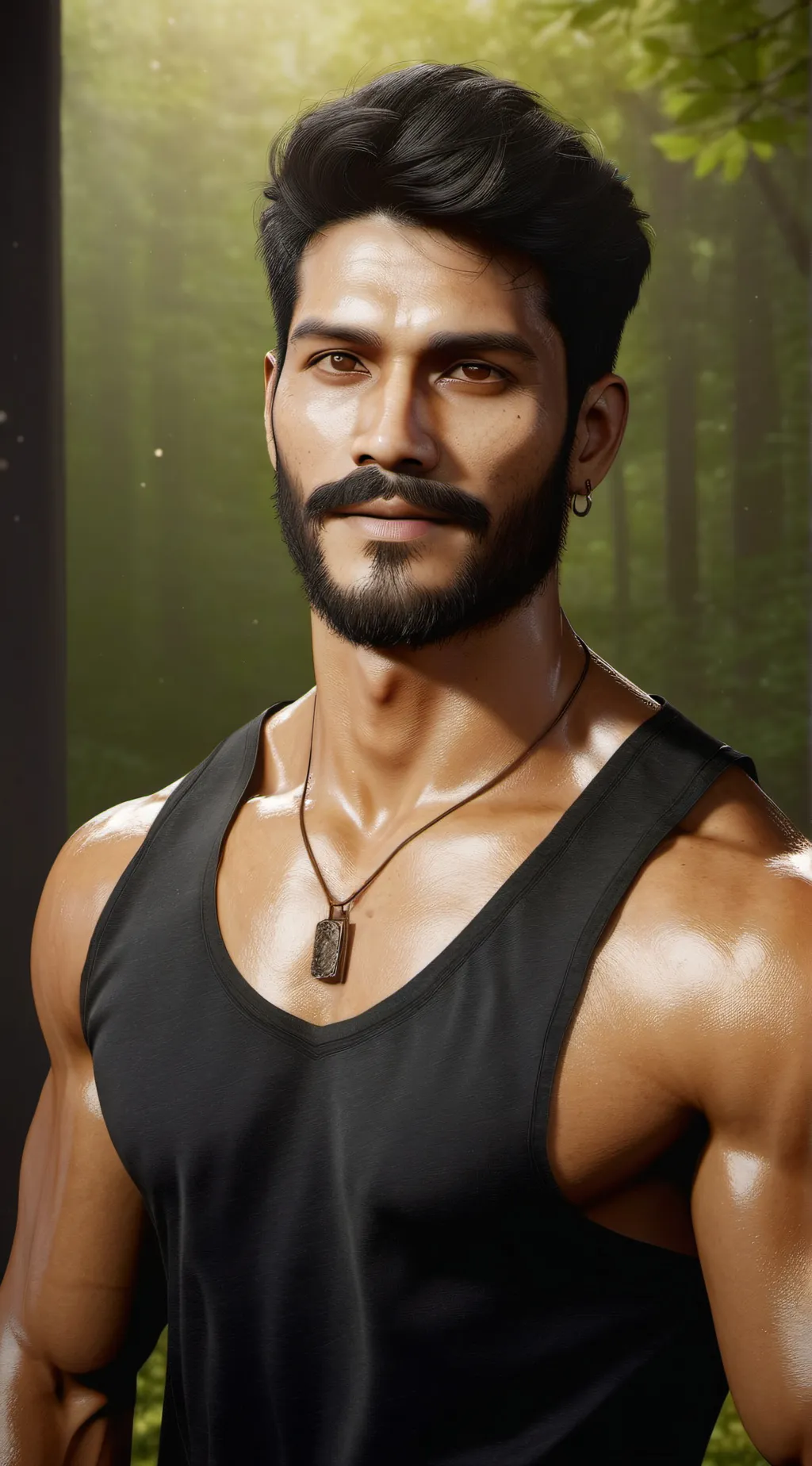 ai character: andrew background