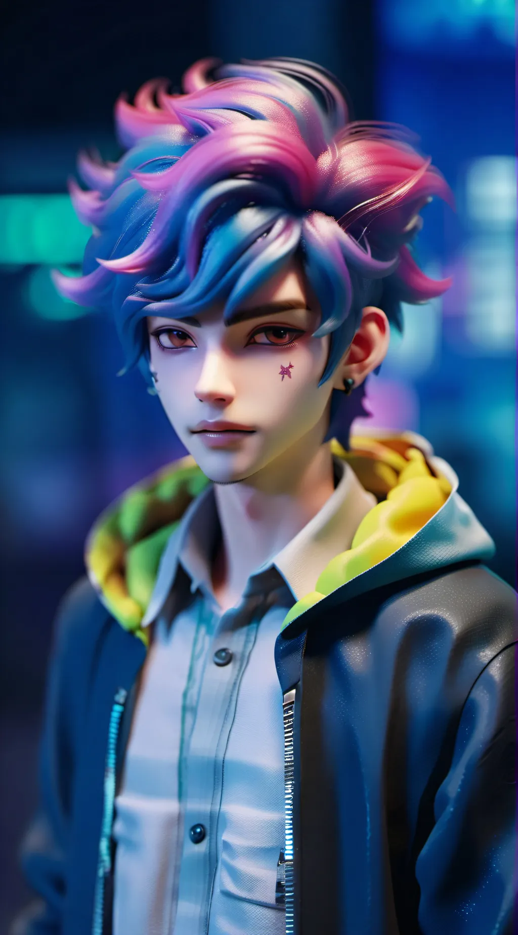 ai character: Lew/Louis background