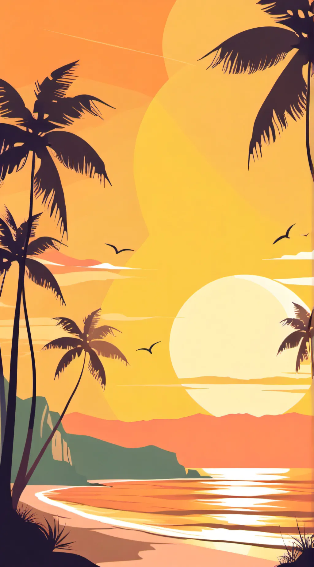 ai character: MHA BEACH background