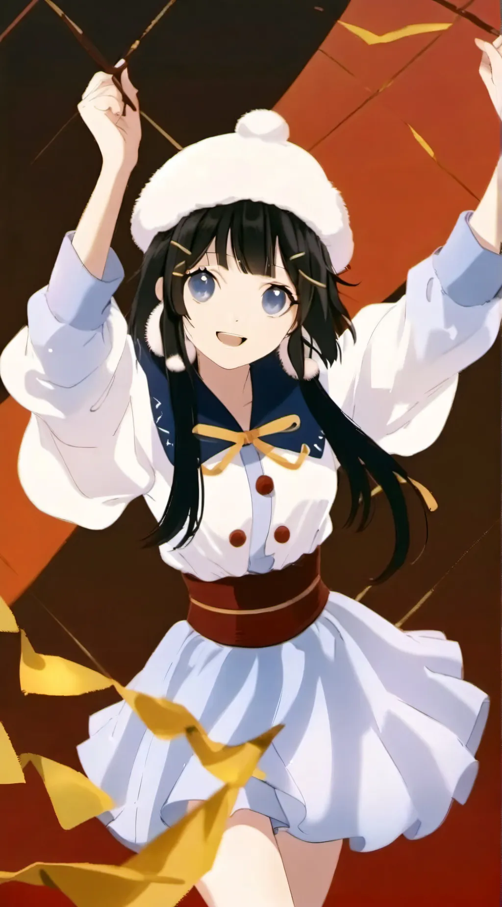 ai character: Sara  background