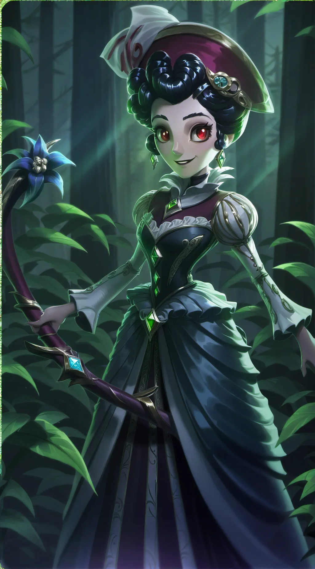 ai character: wenda for sprunki  background