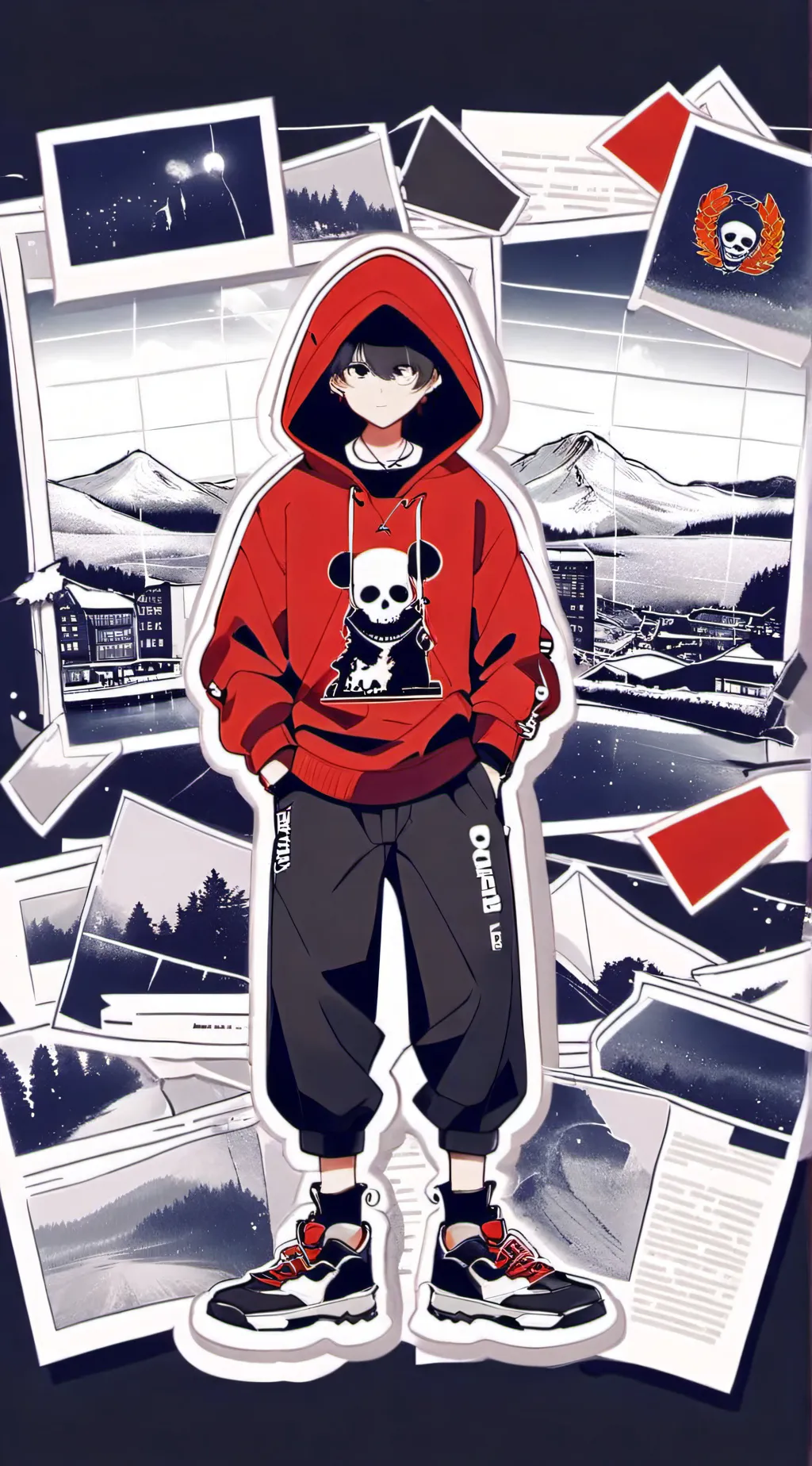 ai character: Carl background