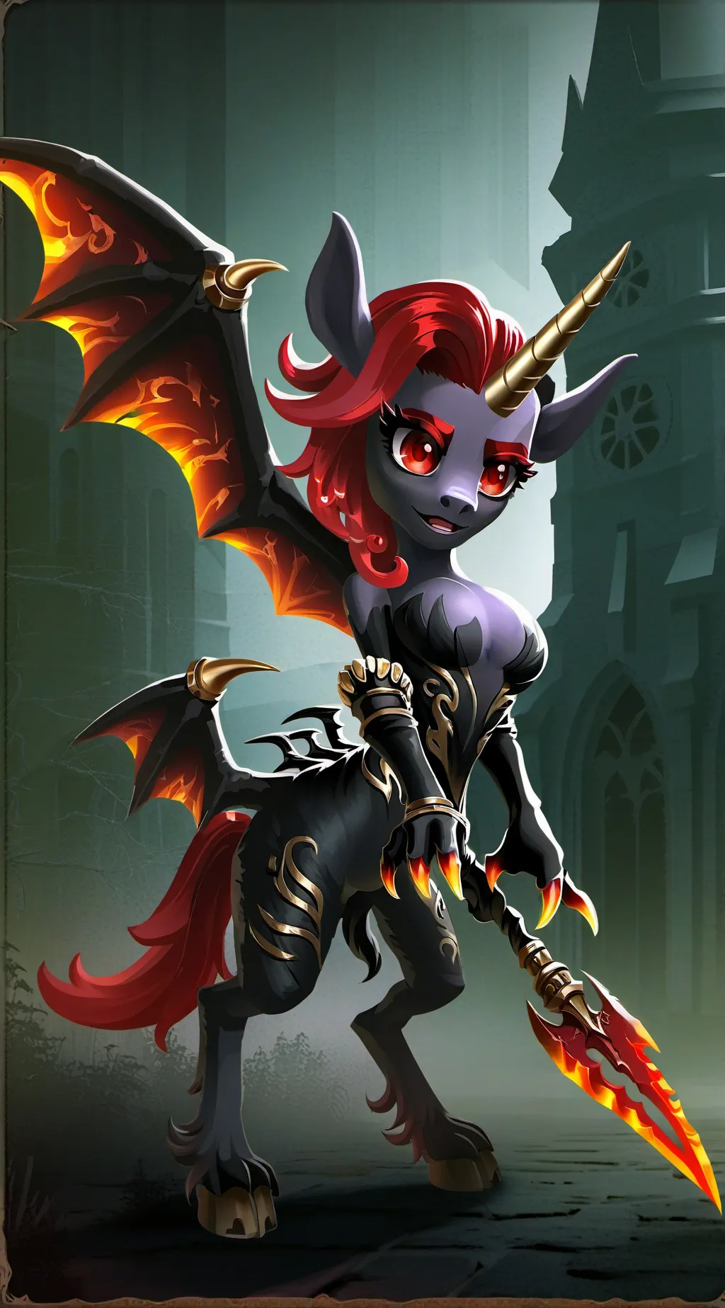 ai character: Nina Victorina. background
