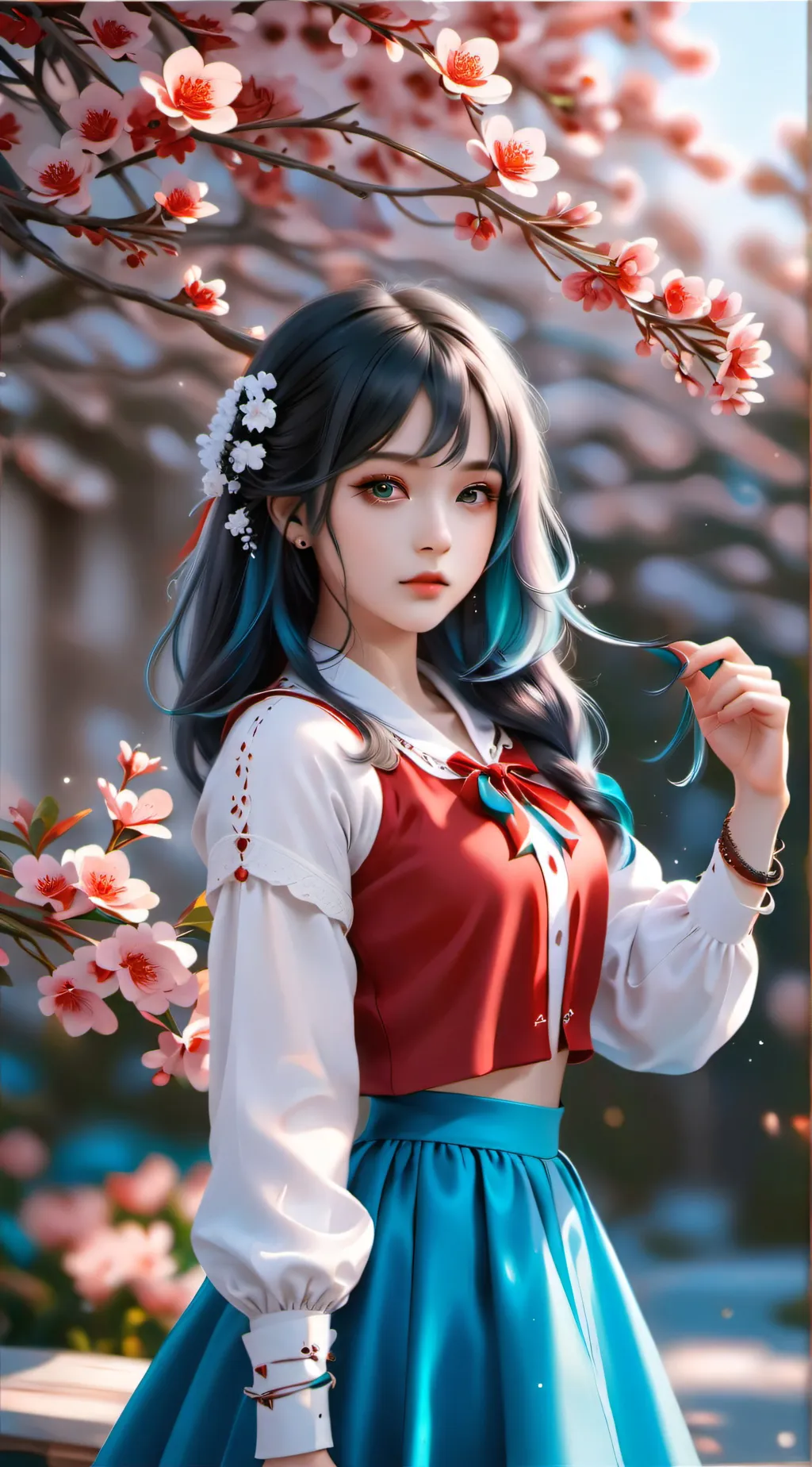 ai character: sara background