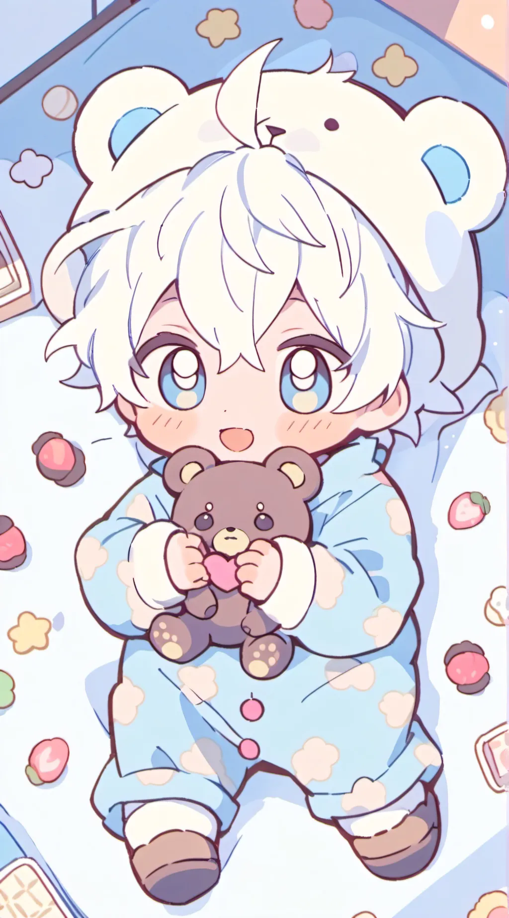 ai character: Cutest boy background