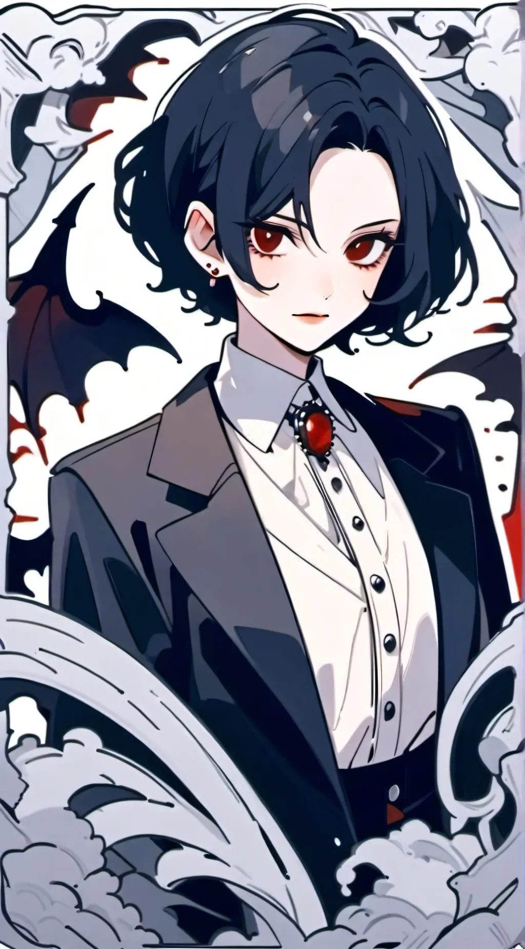 ai character: °♤~Vivian~♤° background