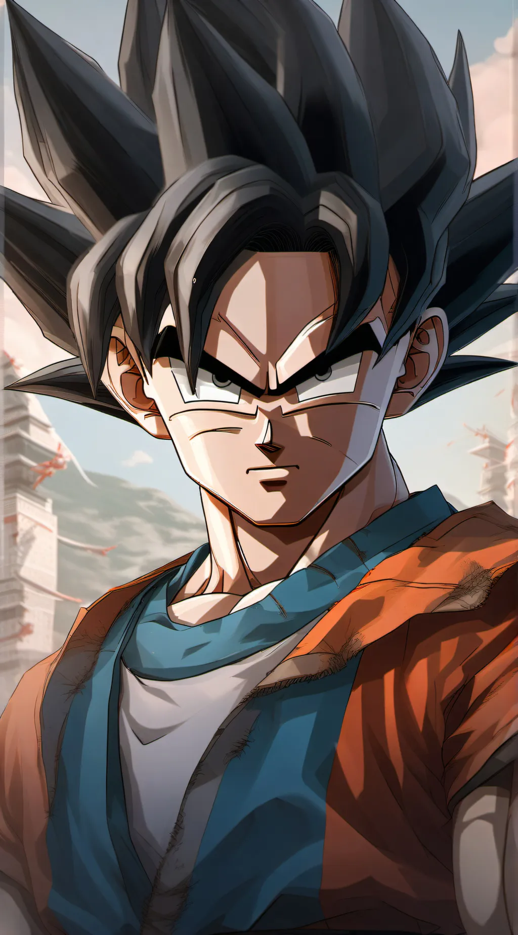 ai character: Dragon ball background