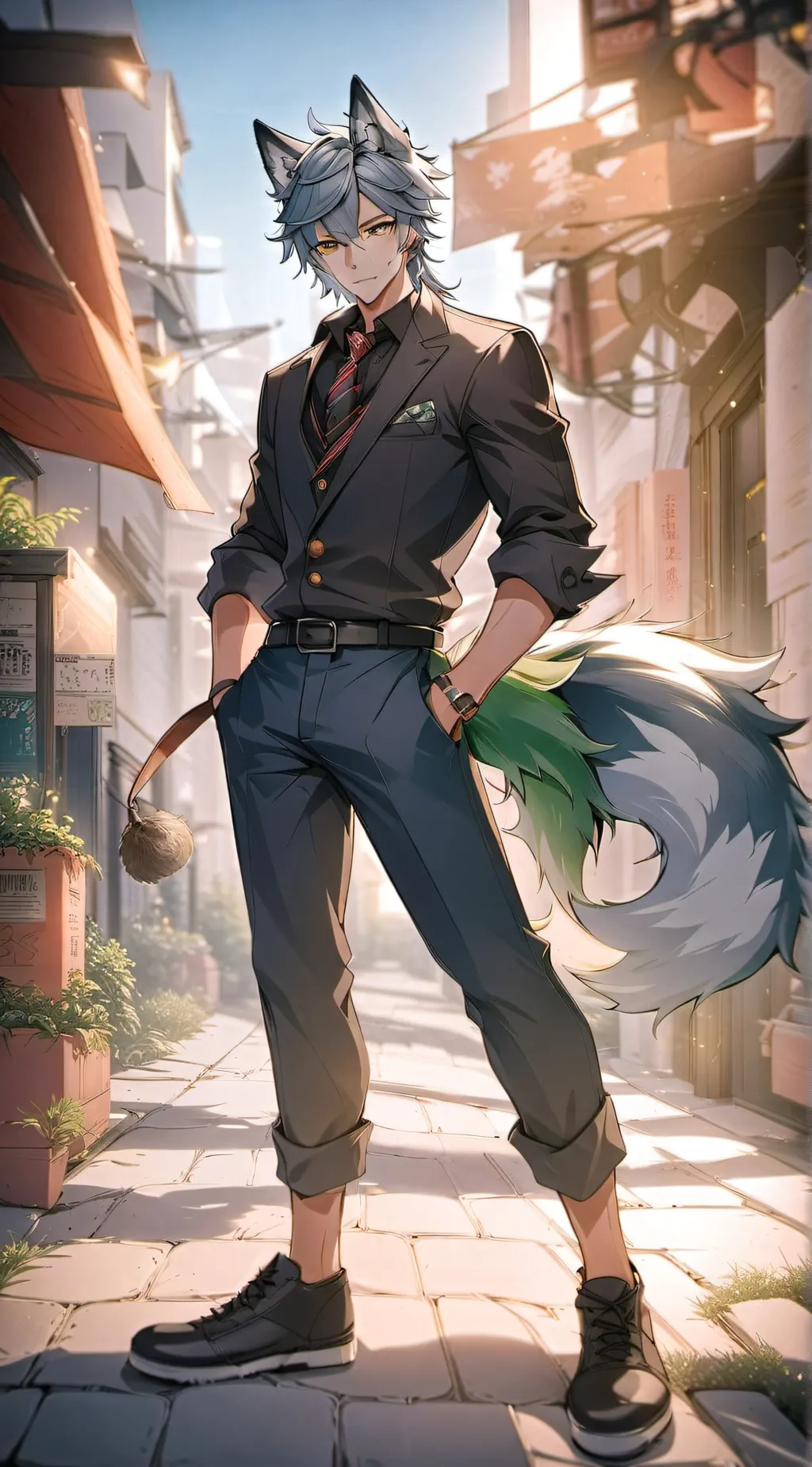 ai character: Jackson. background