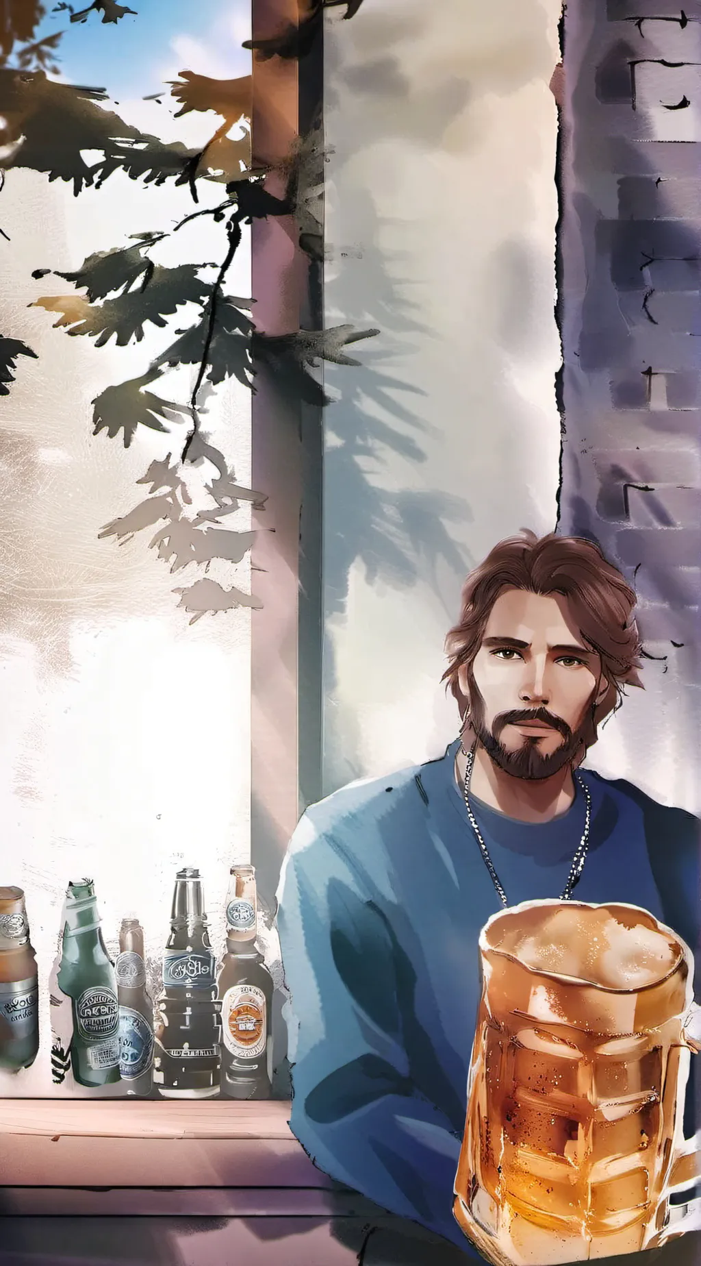 ai character: abusive dad(danny) background
