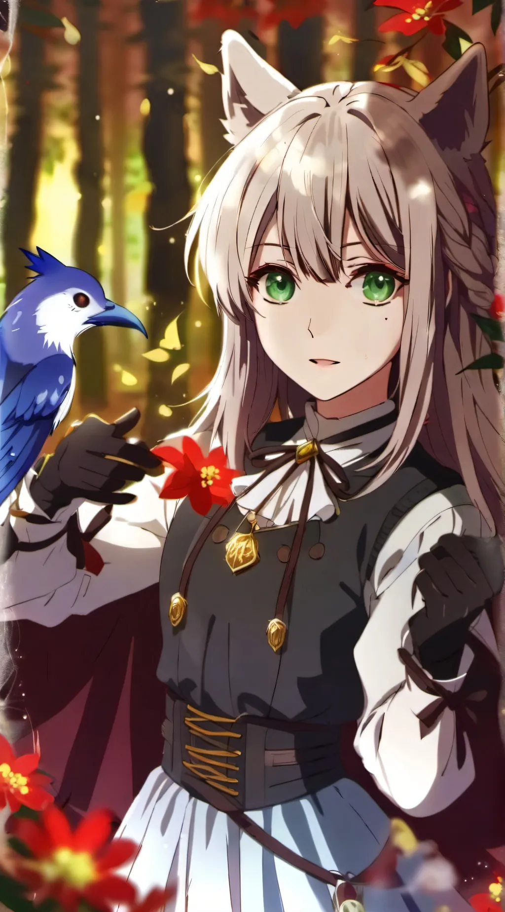 ai character: Evelyn  background
