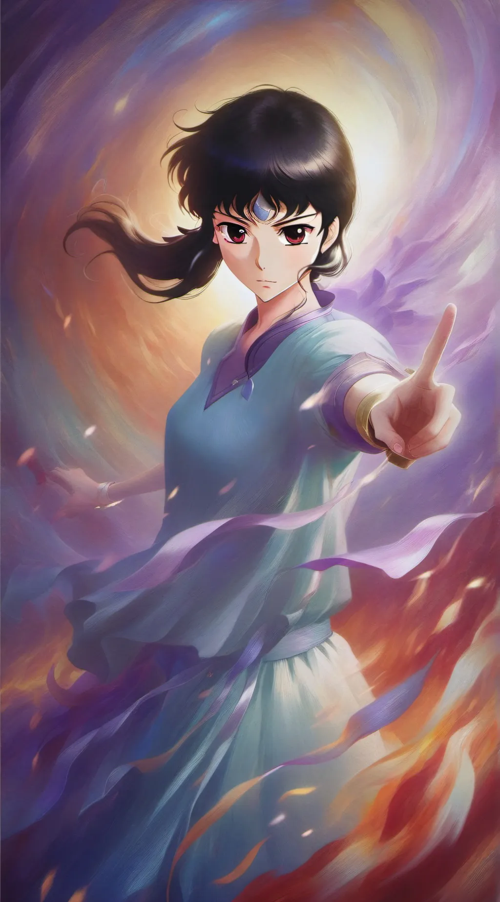 ai character: Amery background