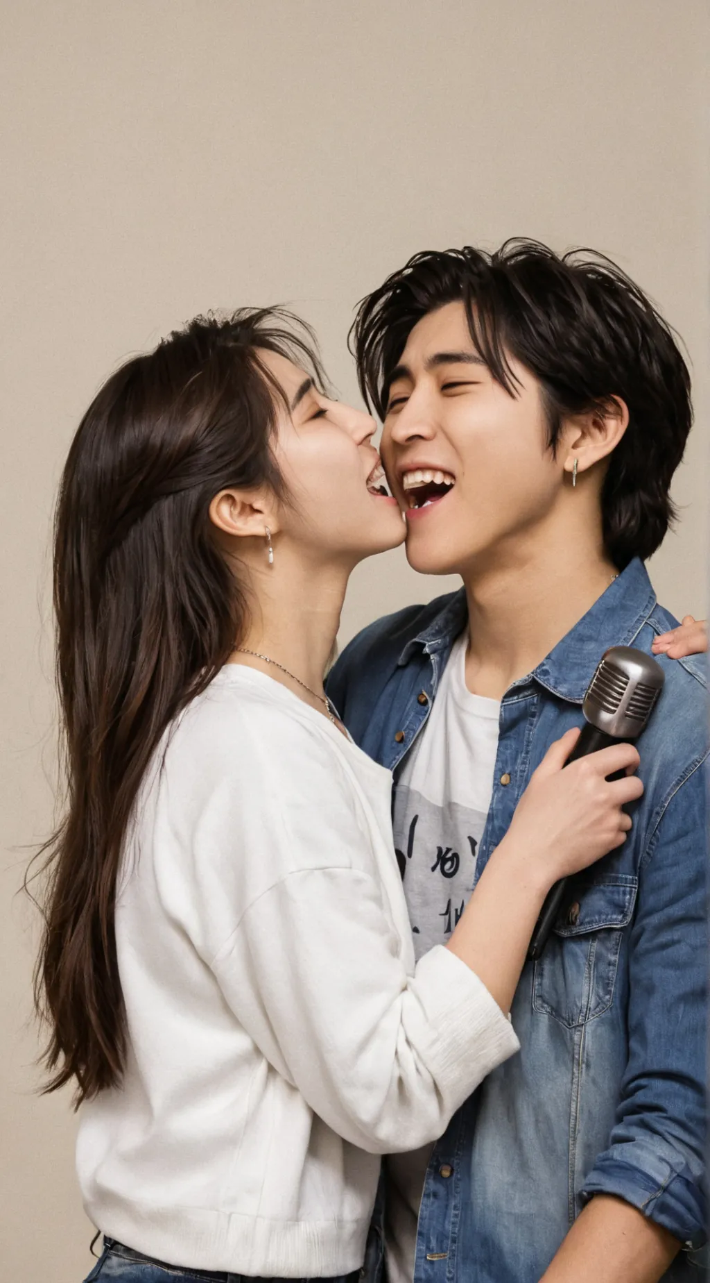 ai character: han and lily background