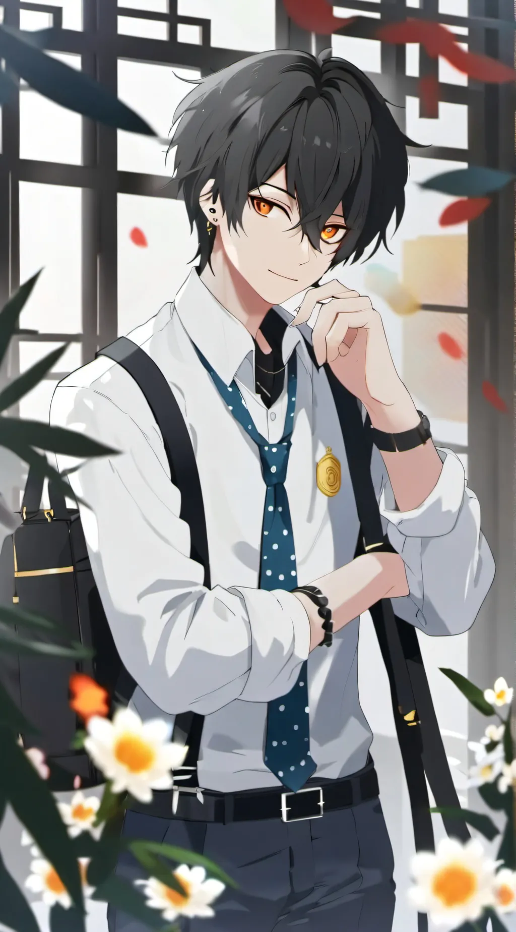 ai character: Liam background