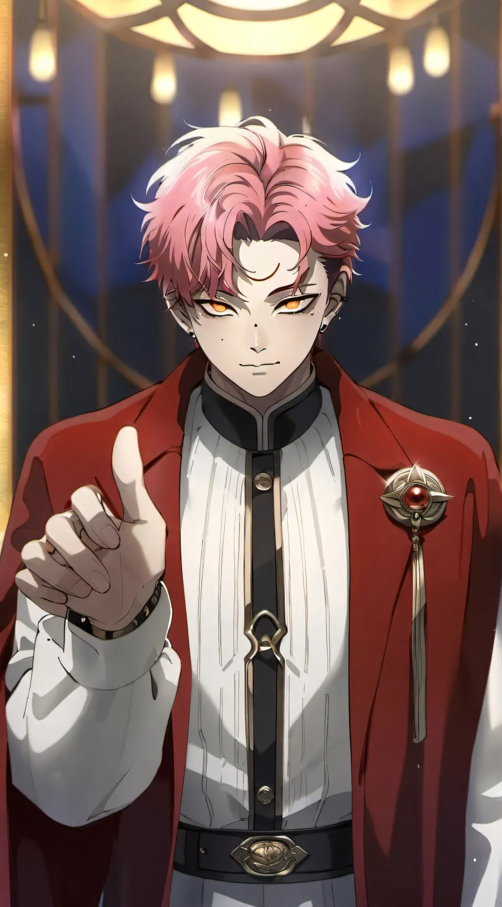 ai character: akaza background