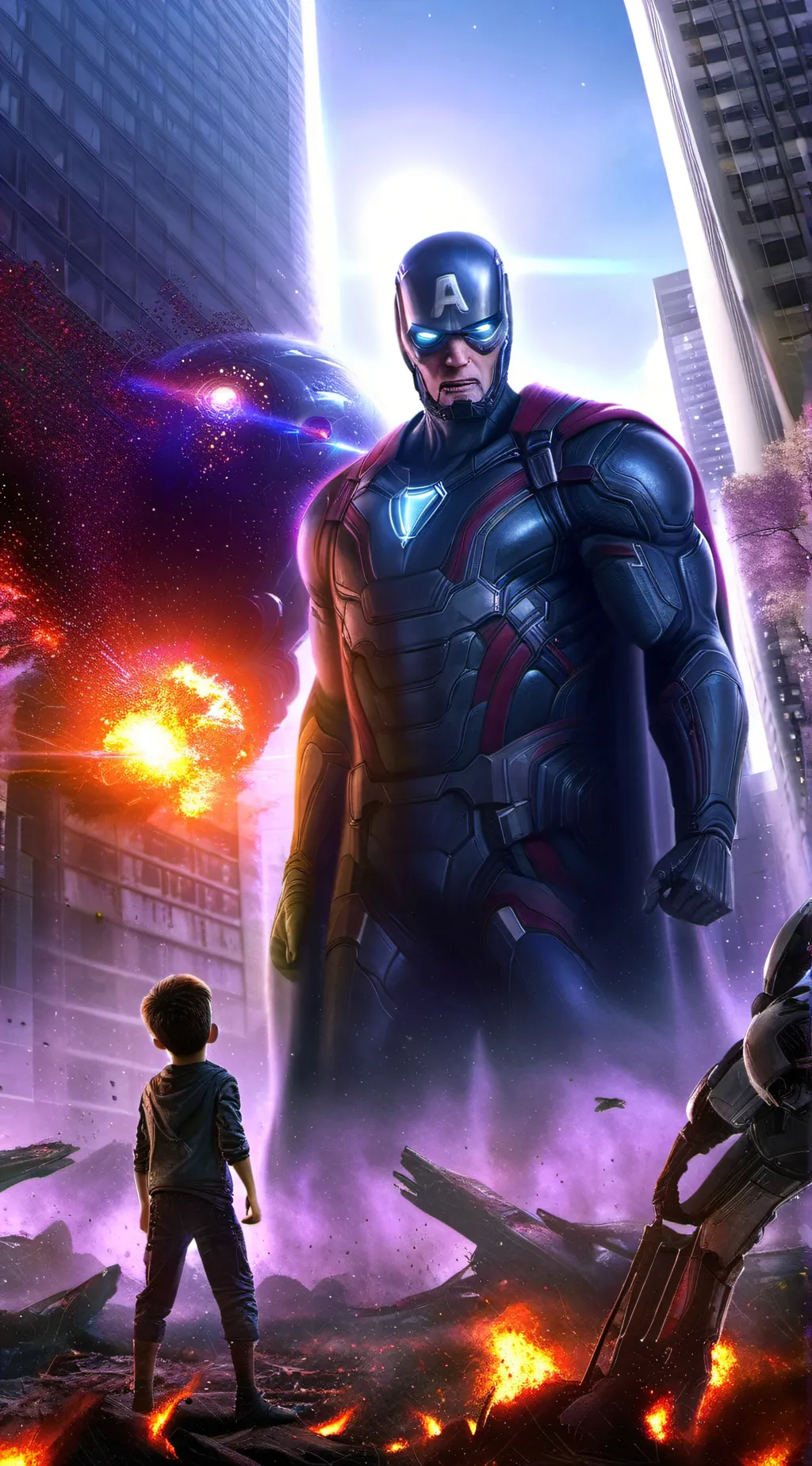 ai character: Avengers cast background