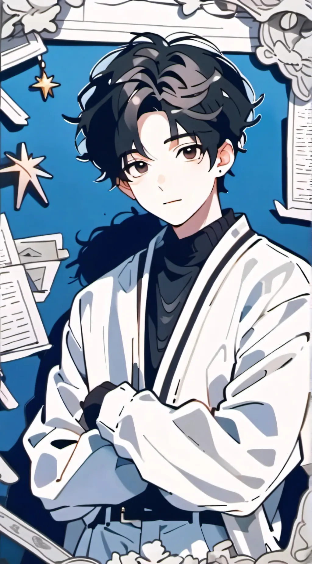 ai character: °○Bradon○° background