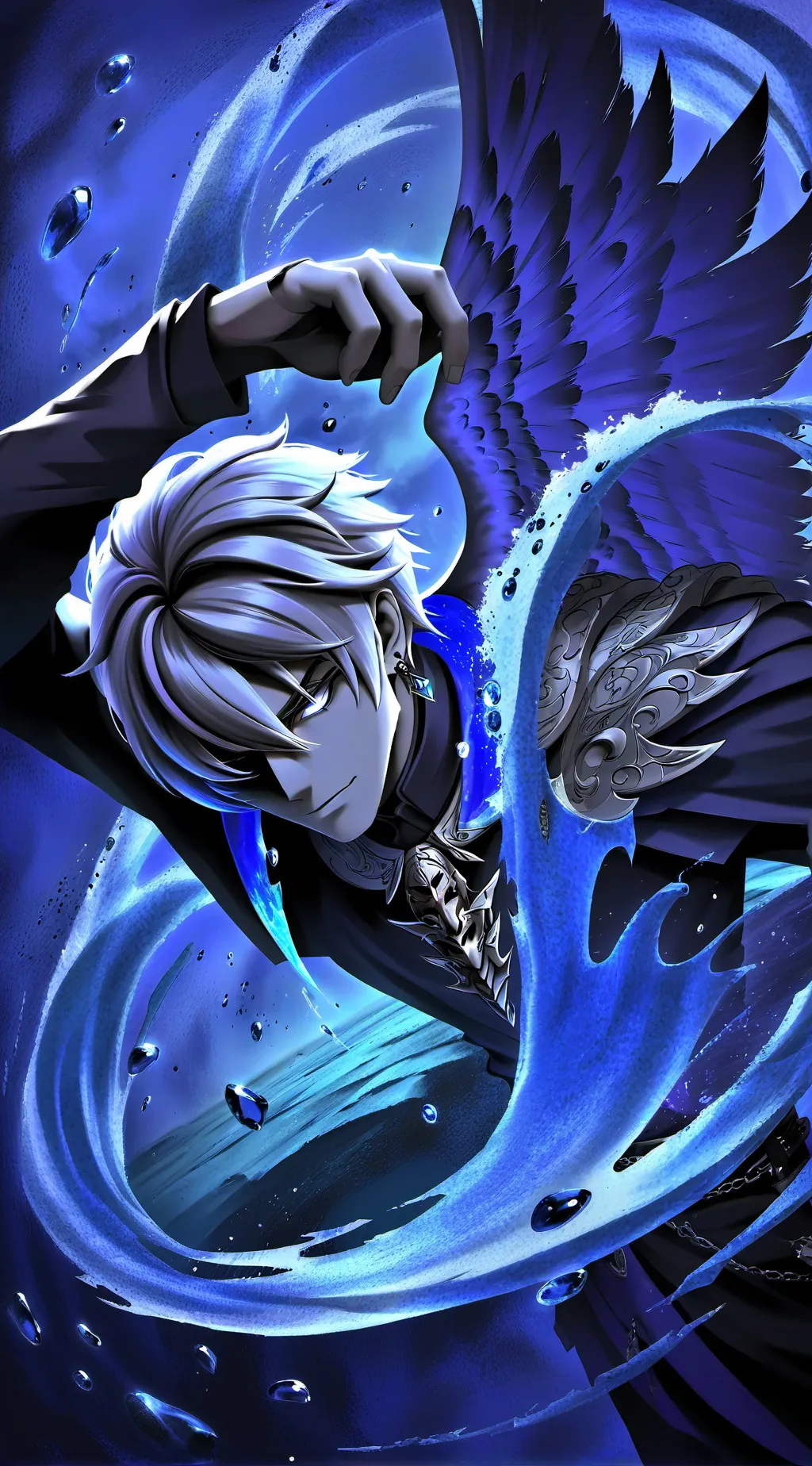 ai character: juice wrld x mha background