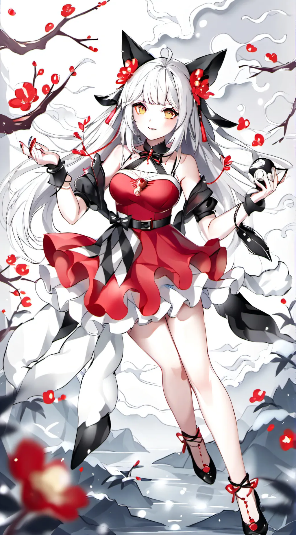 ai character: hija  background