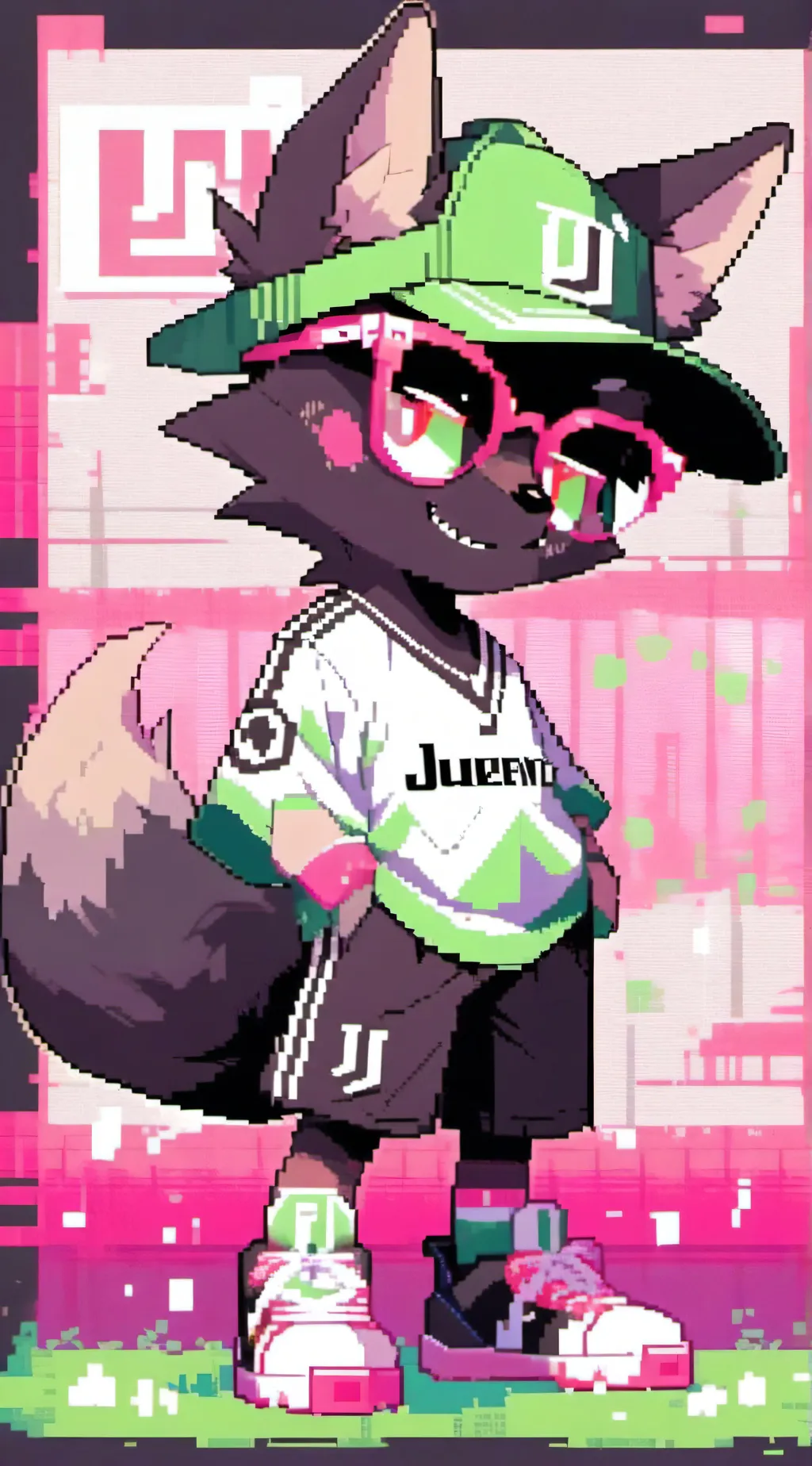 ai character: X background