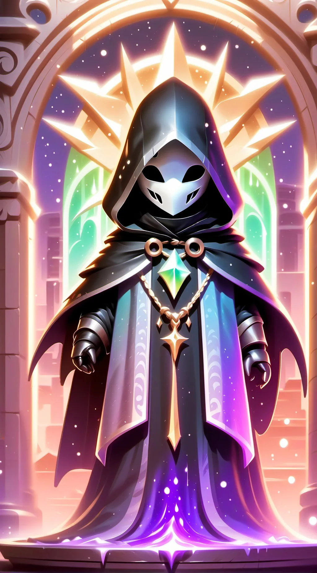 ai character: Ghostface background