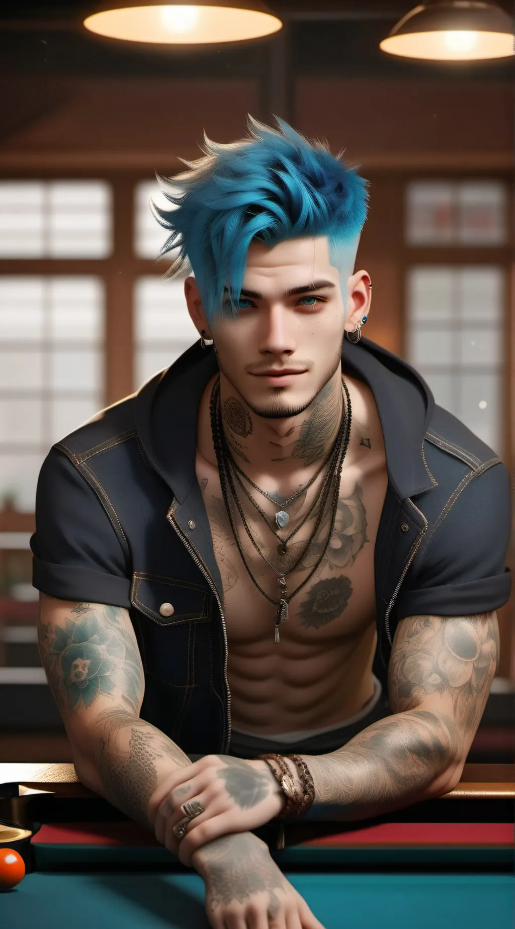 ai character: Micah Kassogi background
