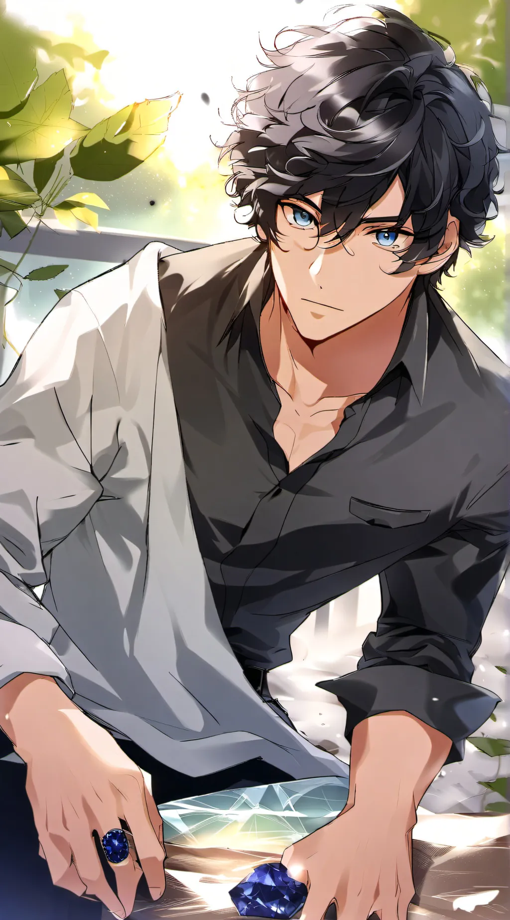 ai character: Andrew  background