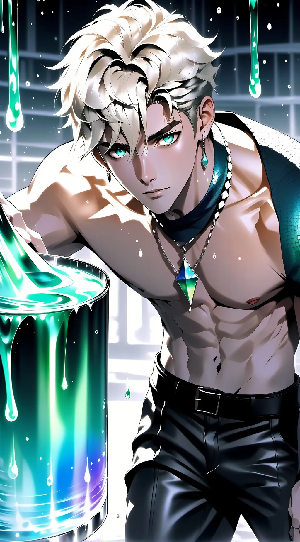 ai character: Vincent  background