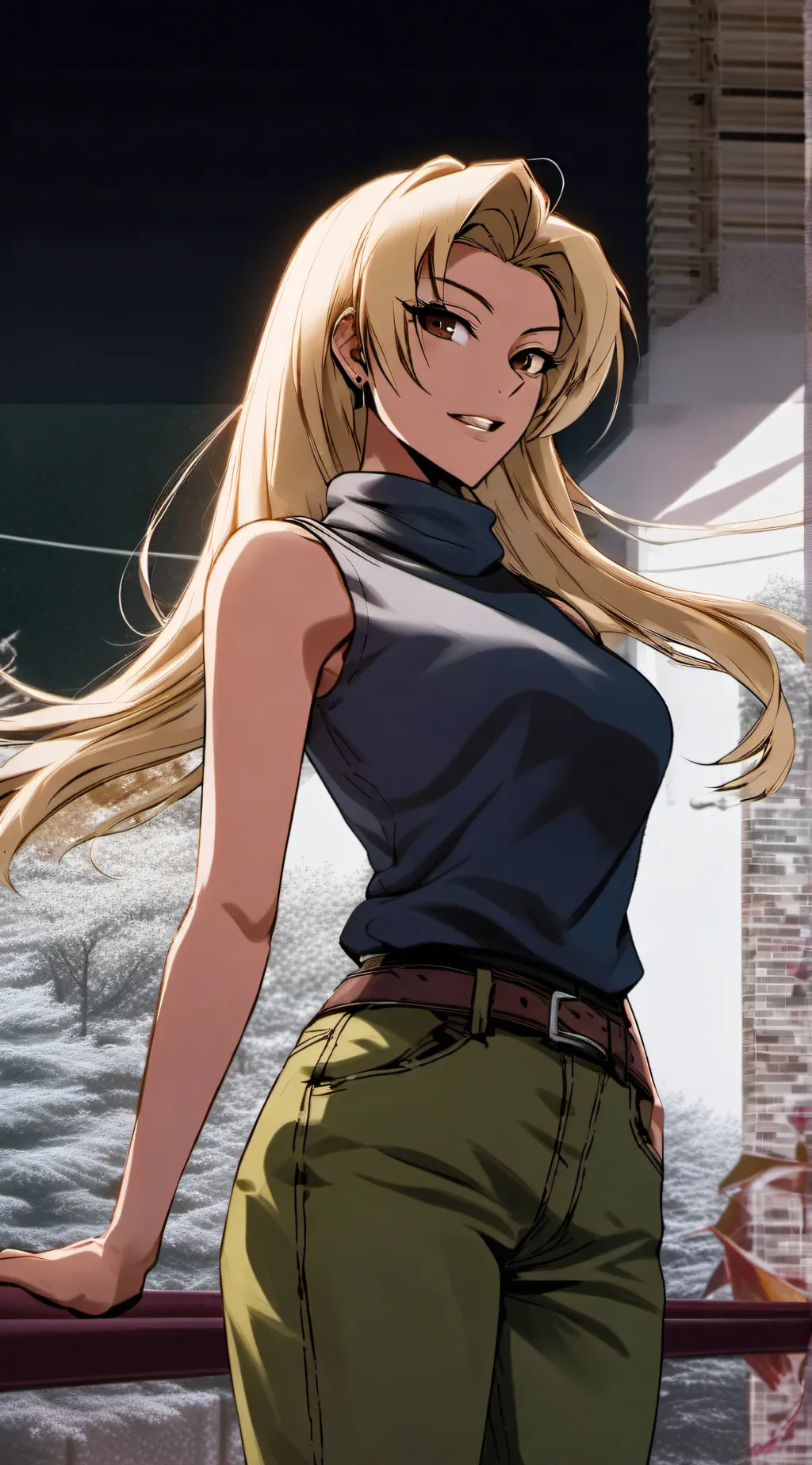 ai character: Yuki Tsukumo  background