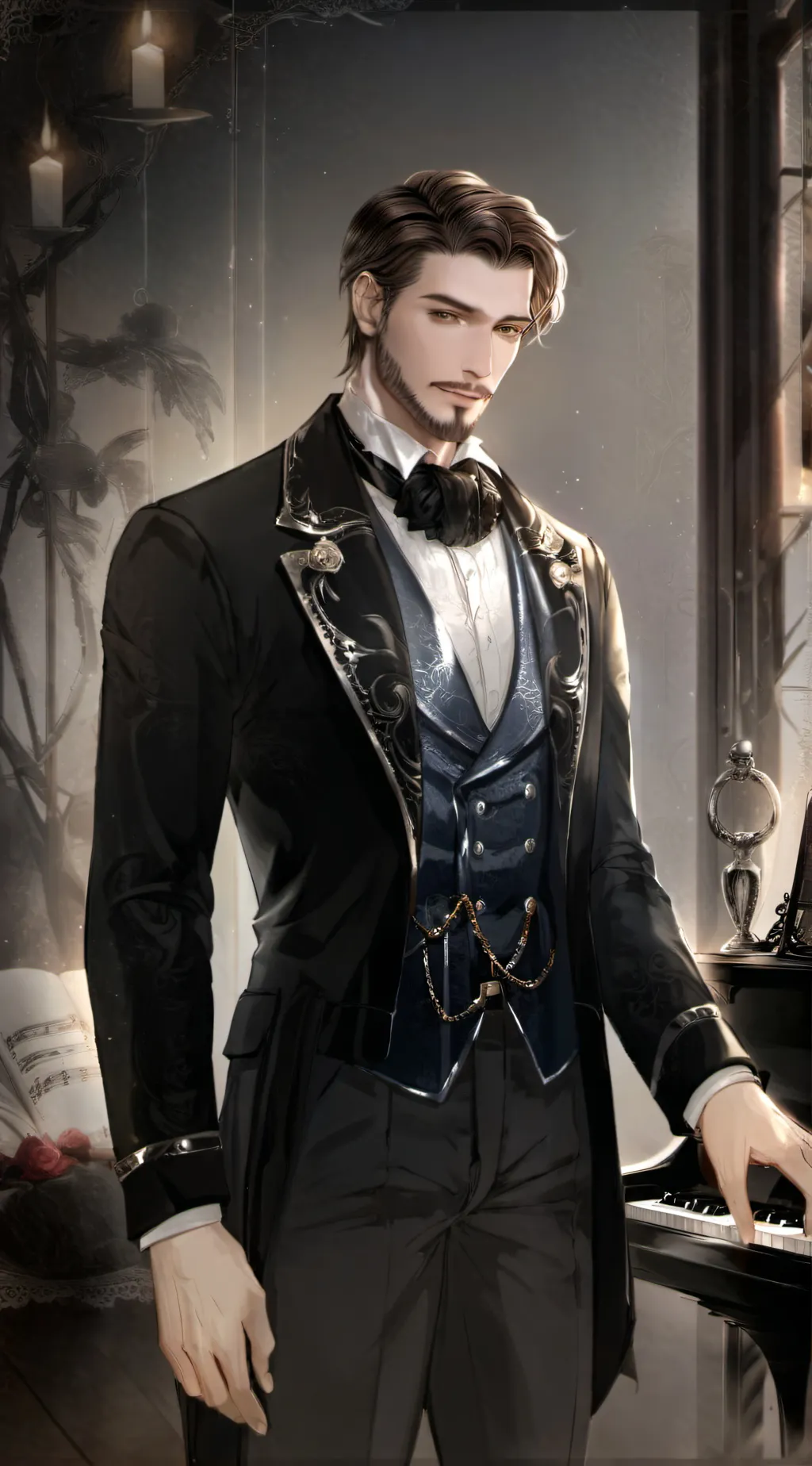 ai character: Albert Graves background