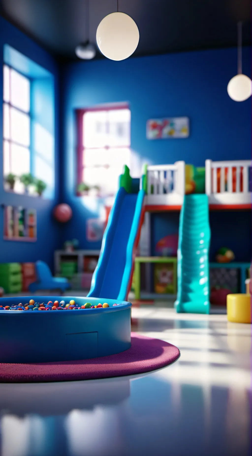 ai character: Daycare background