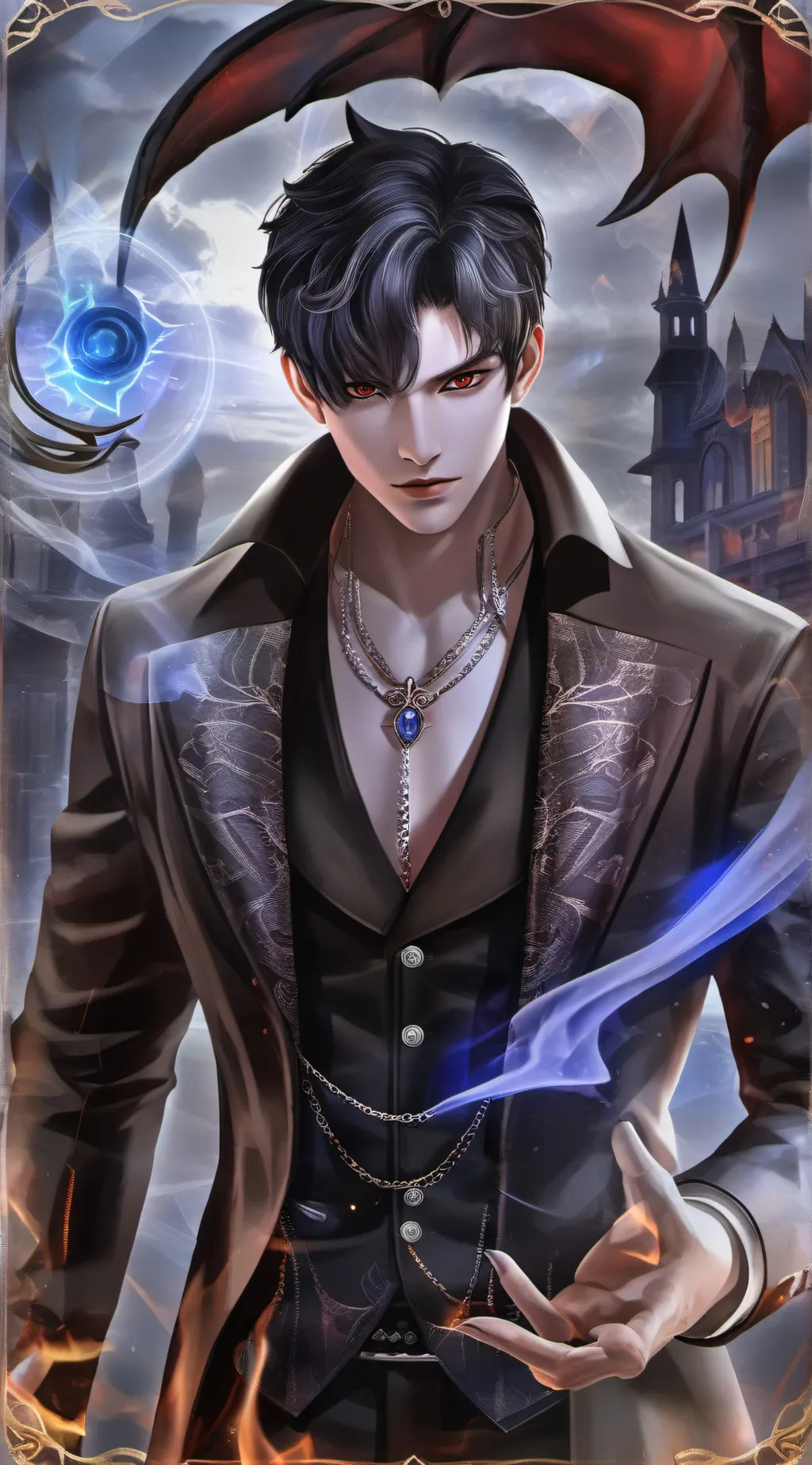 ai character: Lucas background