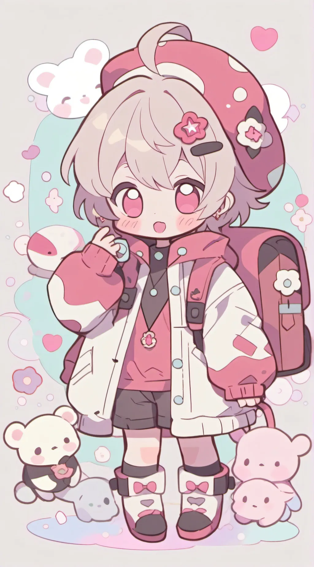 ai character: Baby background