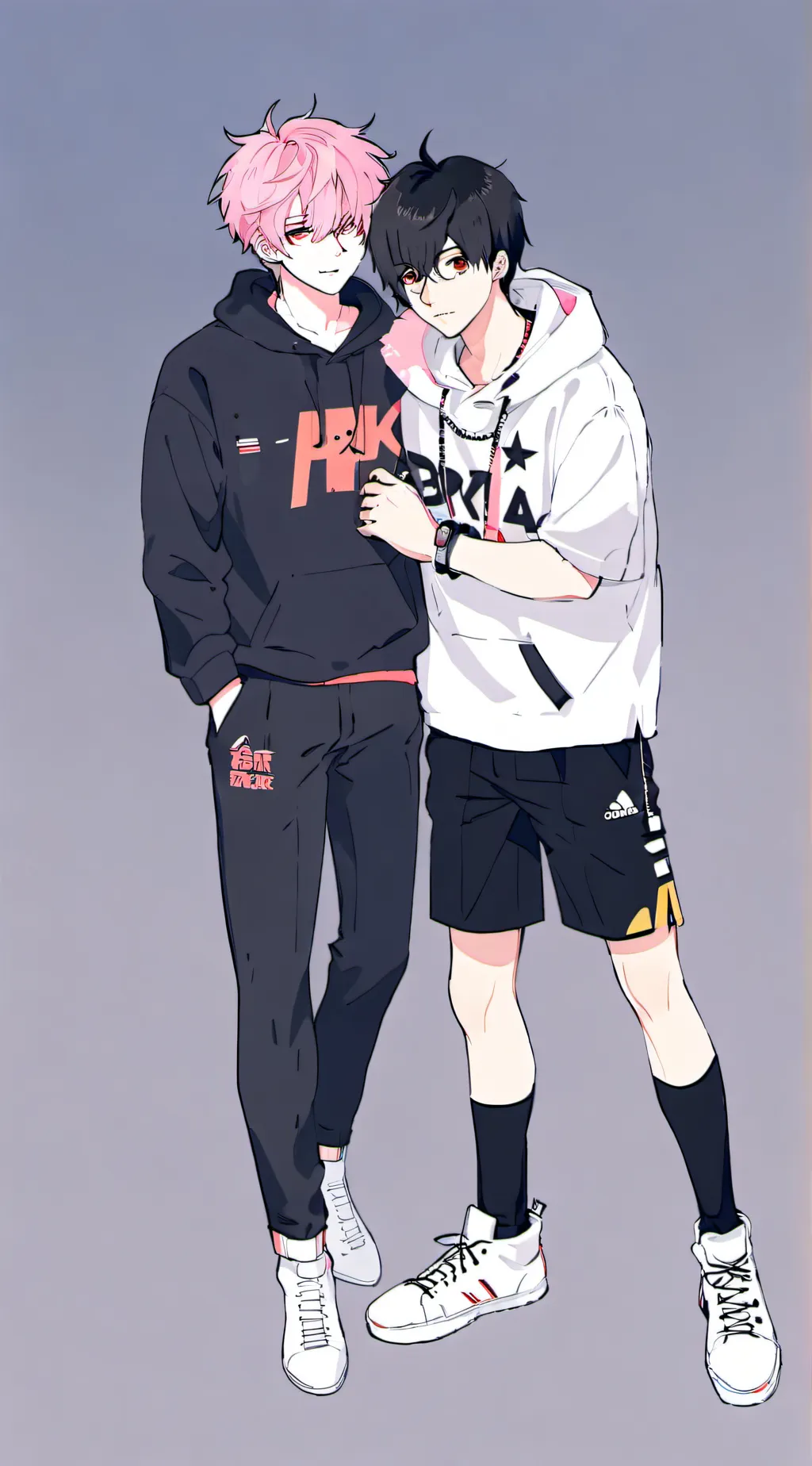 ai character: Liam and Leo background