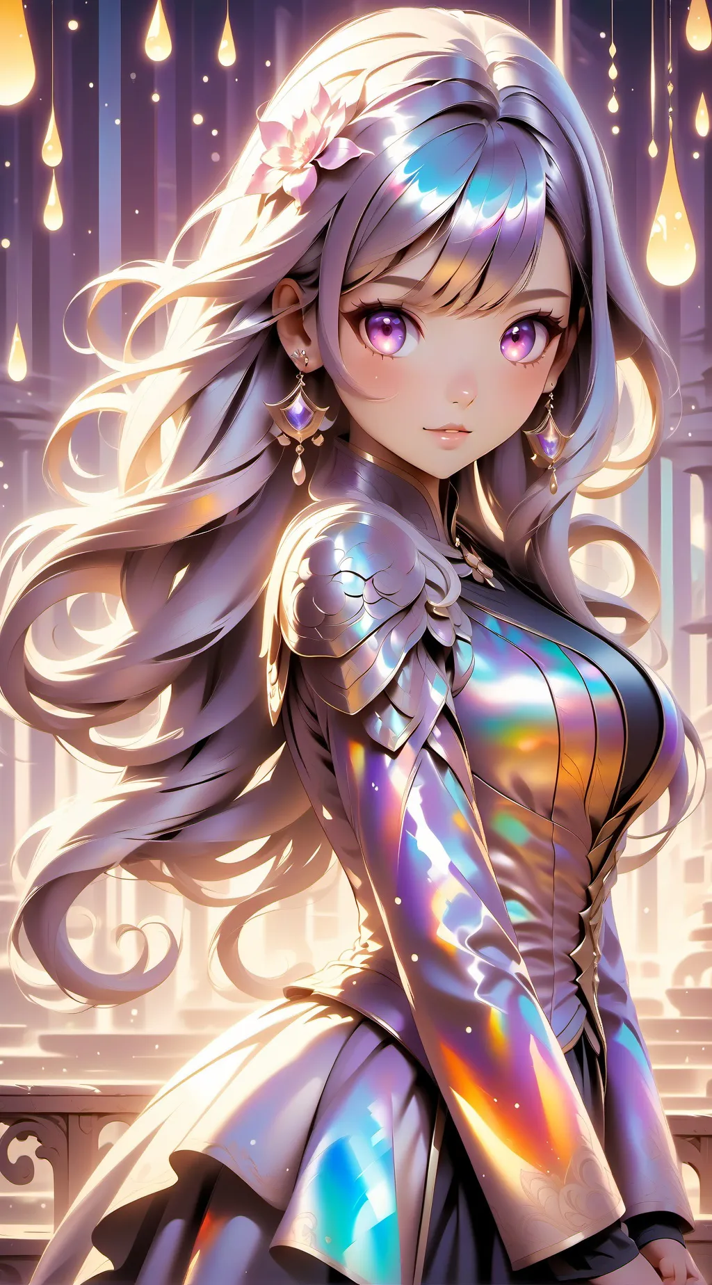 ai character: Lily  background