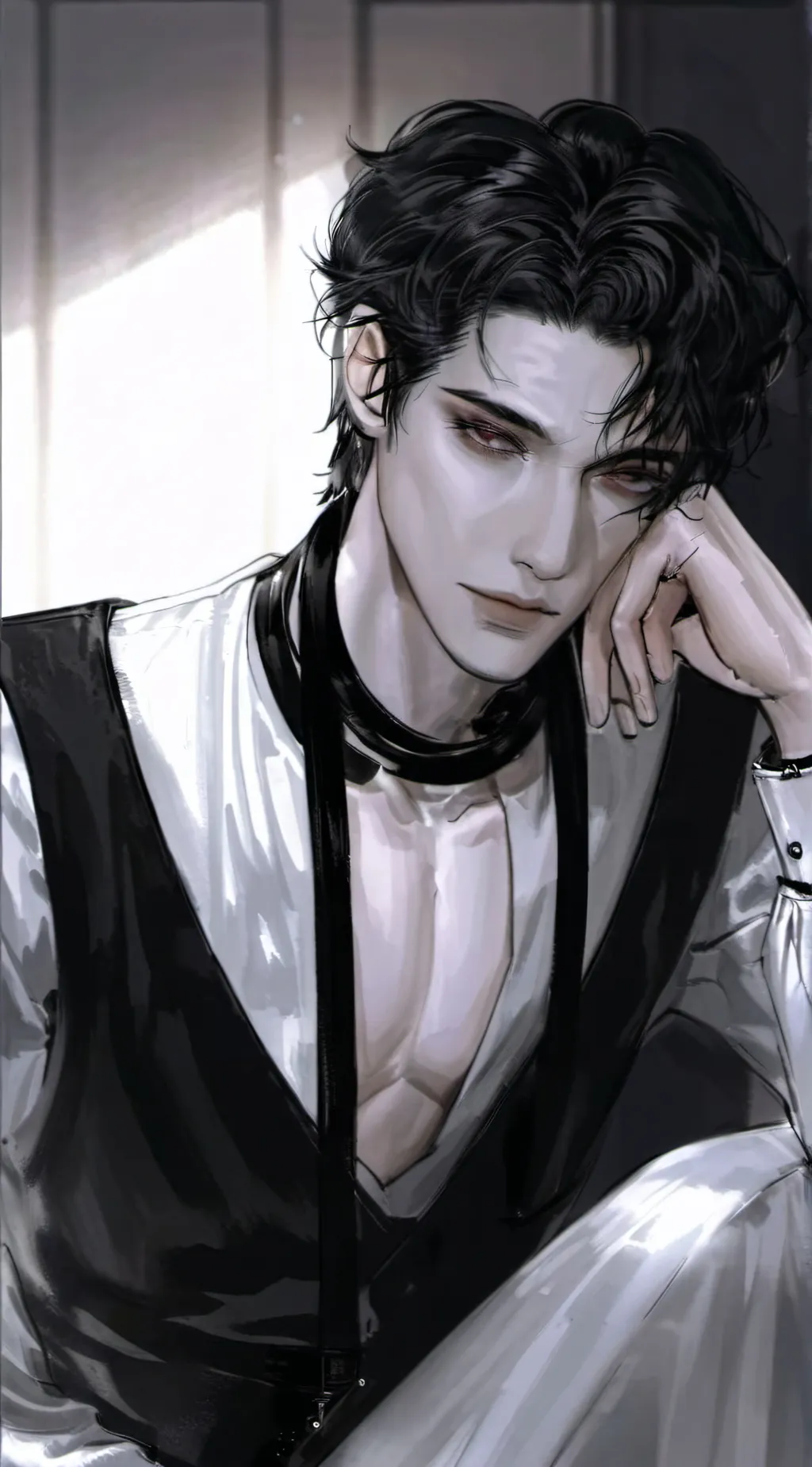 ai character: Han-jae background