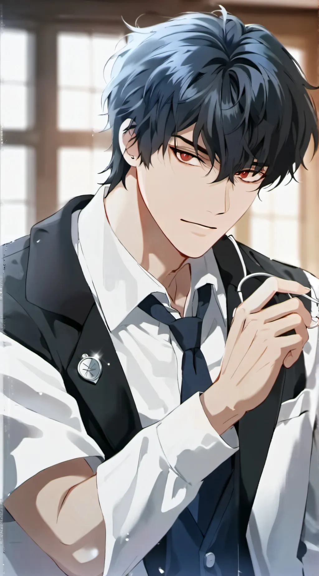 ai character: Max background