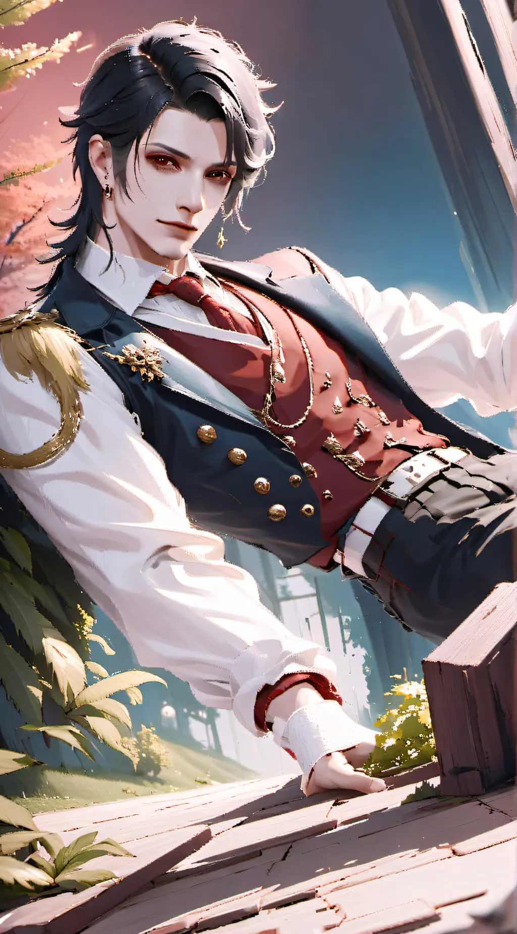 ai character: Gabriel  background