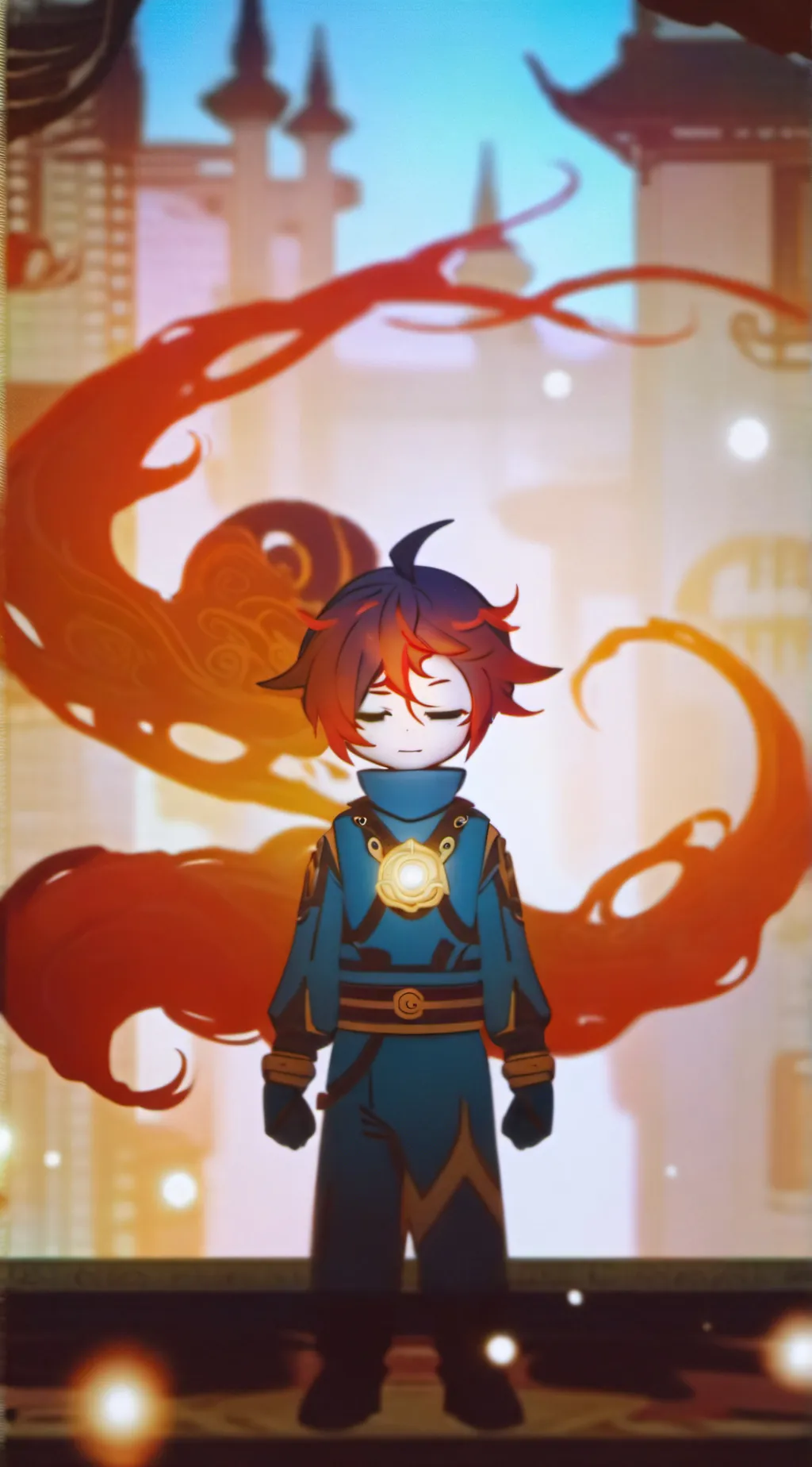 ai character: Nicole  background